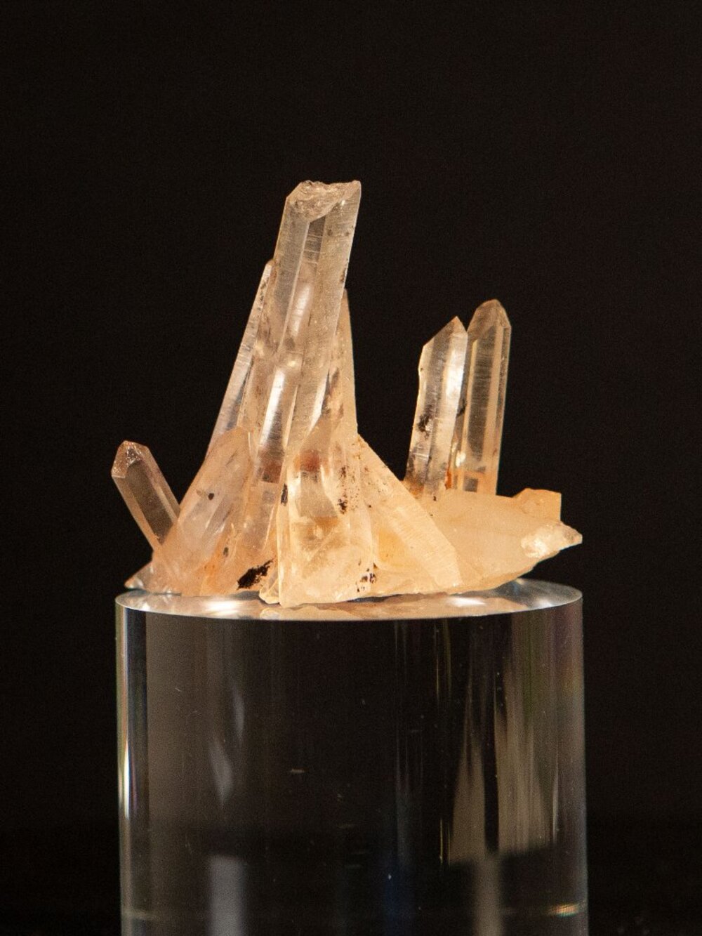 Natural Pink Himalayan Quartz Crystal Cluster Specimen